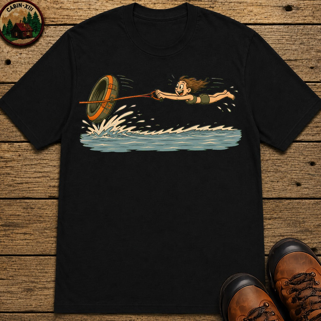 Lost The Tube T-Shirt - Black