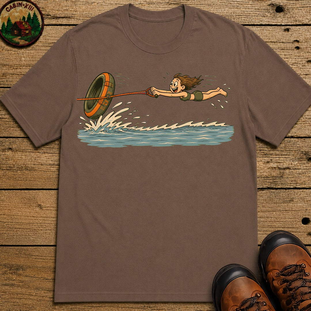 Lost The Tube T-Shirt - Espresso