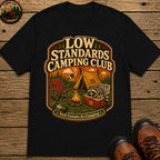 Low Standards Camping Club T-Shirt - Black