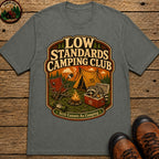 Low Standards Camping Club T-Shirt - Pepper