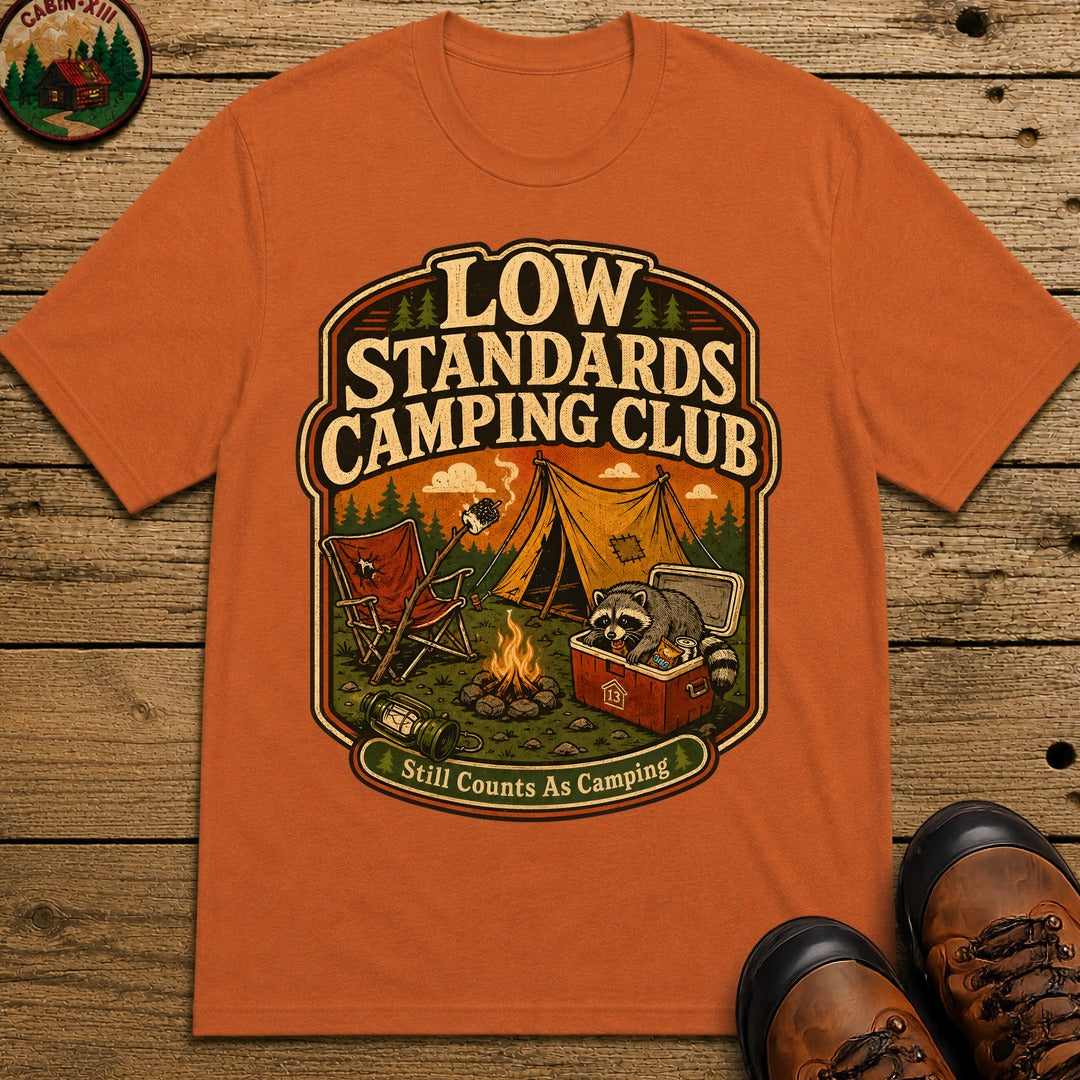 Low Standards Camping Club T-Shirt - Yam
