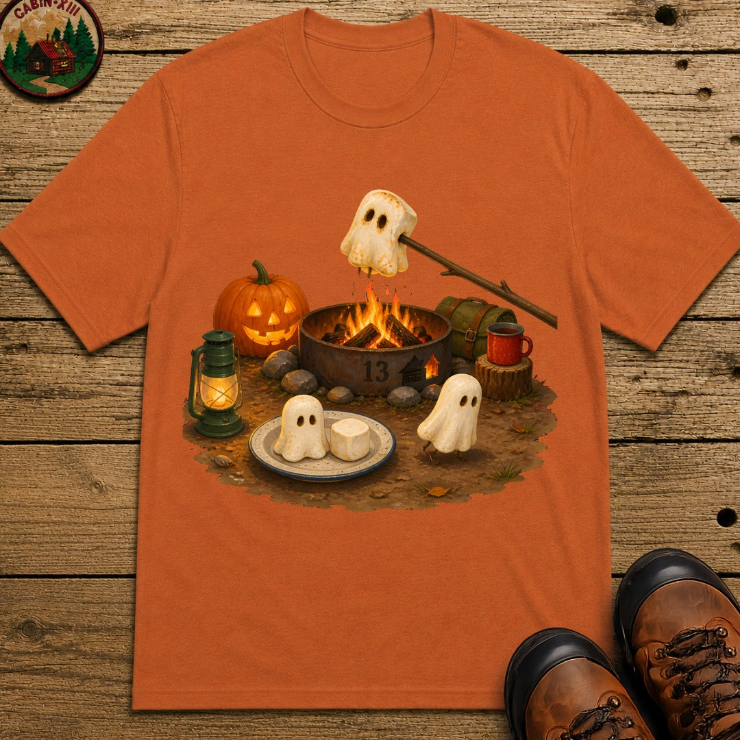Marshmallow Ghosts Halloween T-Shirt - Yam