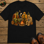 Monster'S Camping T Shirt - Black
