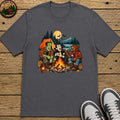 Monster's Camping Kids T-Shirt - Charcoal