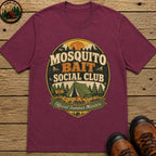 Mosquito Bait Social Club T Shirt - Berry