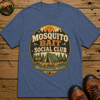 Mosquito Bait Social Club T Shirt - Blue Jean