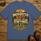 Mosquito Bait Social Club T Shirt - Blue Jean