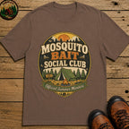 Mosquito Bait Social Club T Shirt - Espresso