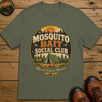 Mosquito Bait Social Club T Shirt - Moss