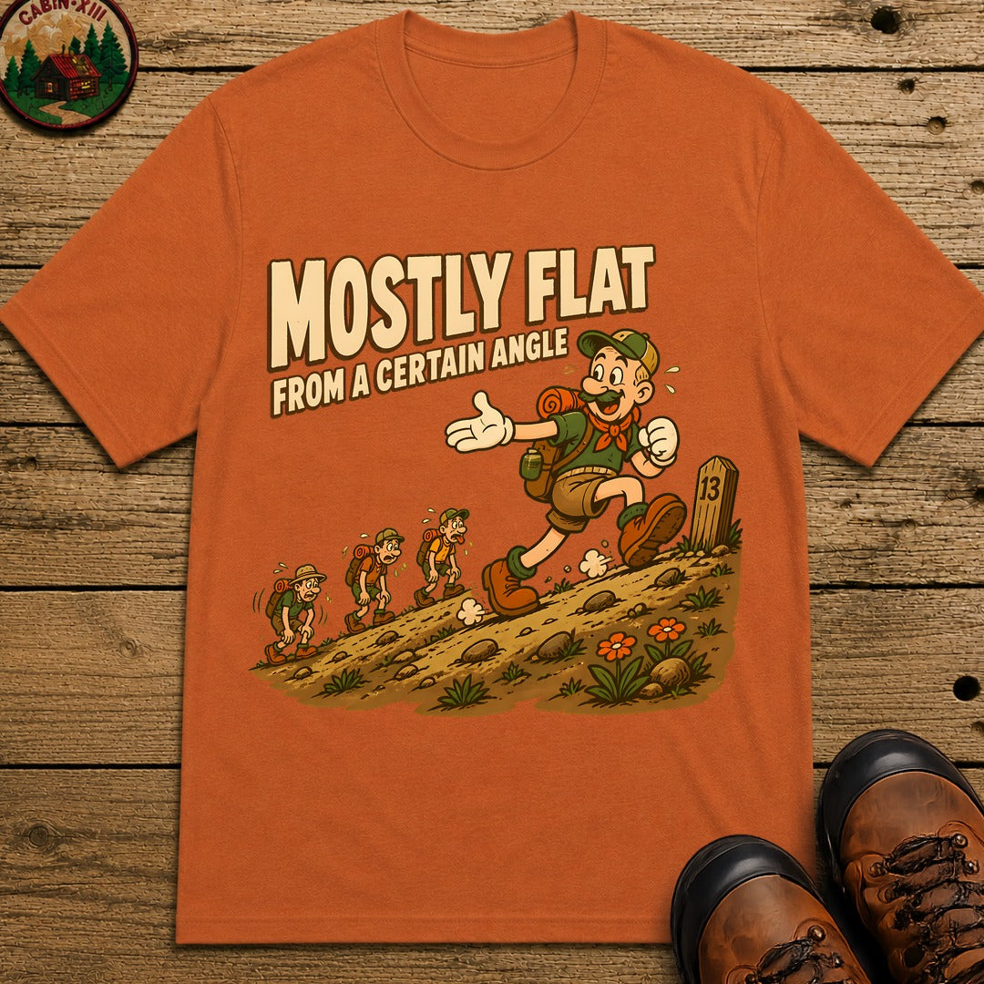 Mostly Flat T-Shirt - Yam