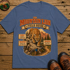 Mountain Lion Field Guide T-Shirt - Blue Jean
