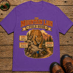 Mountain Lion Field Guide T-Shirt - Grape