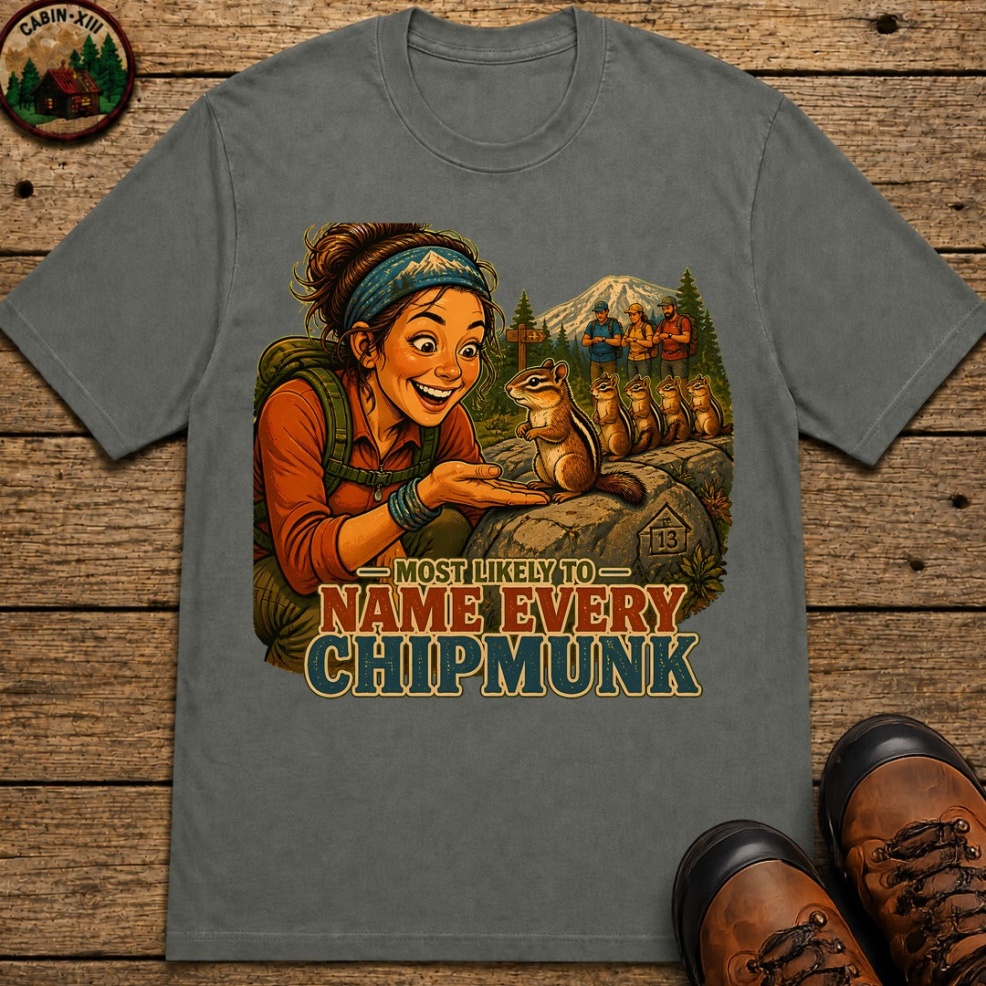 Name Every Chipmunk T-Shirt - Pepper