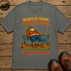 Naps Til Dinner T Shirt - Pepper
