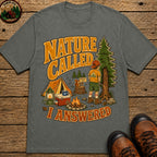 Nature Called T-Shirt - Pepper