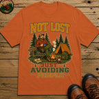 Not Lost Just Avoiding People T-Shirt - Yam