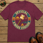 Official S'More Station T Shirt - Berry