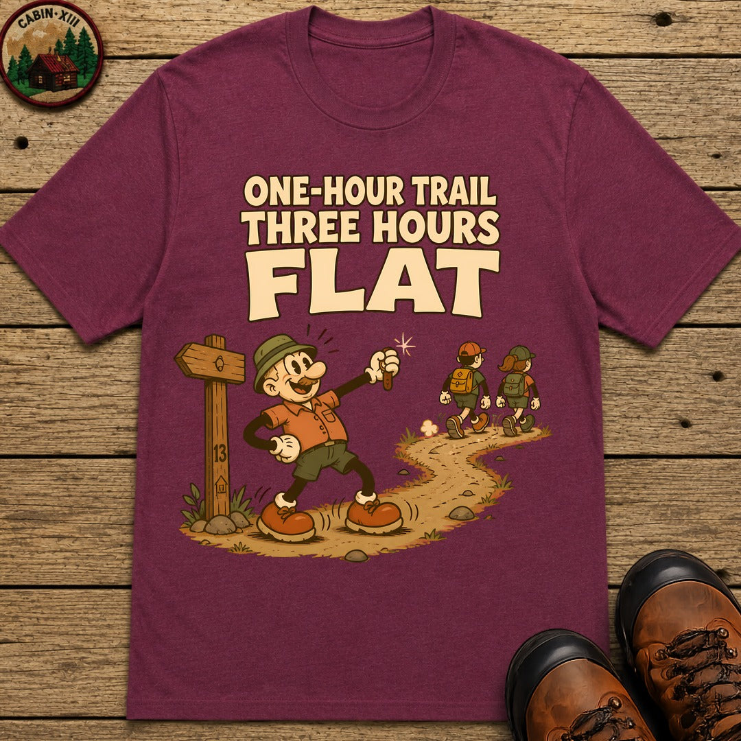 One Hour Trail T-Shirt - Berry