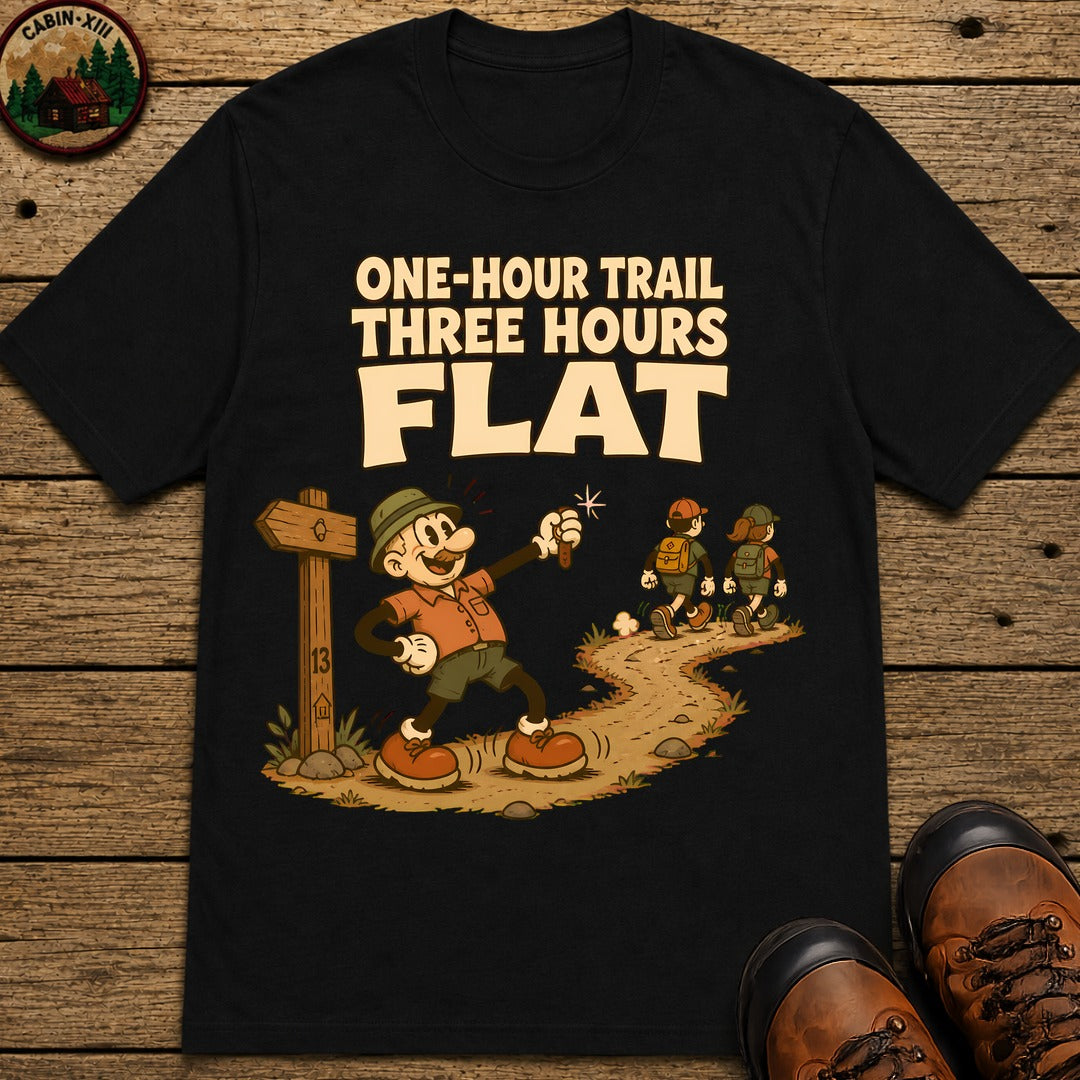 One Hour Trail T-Shirt - Black