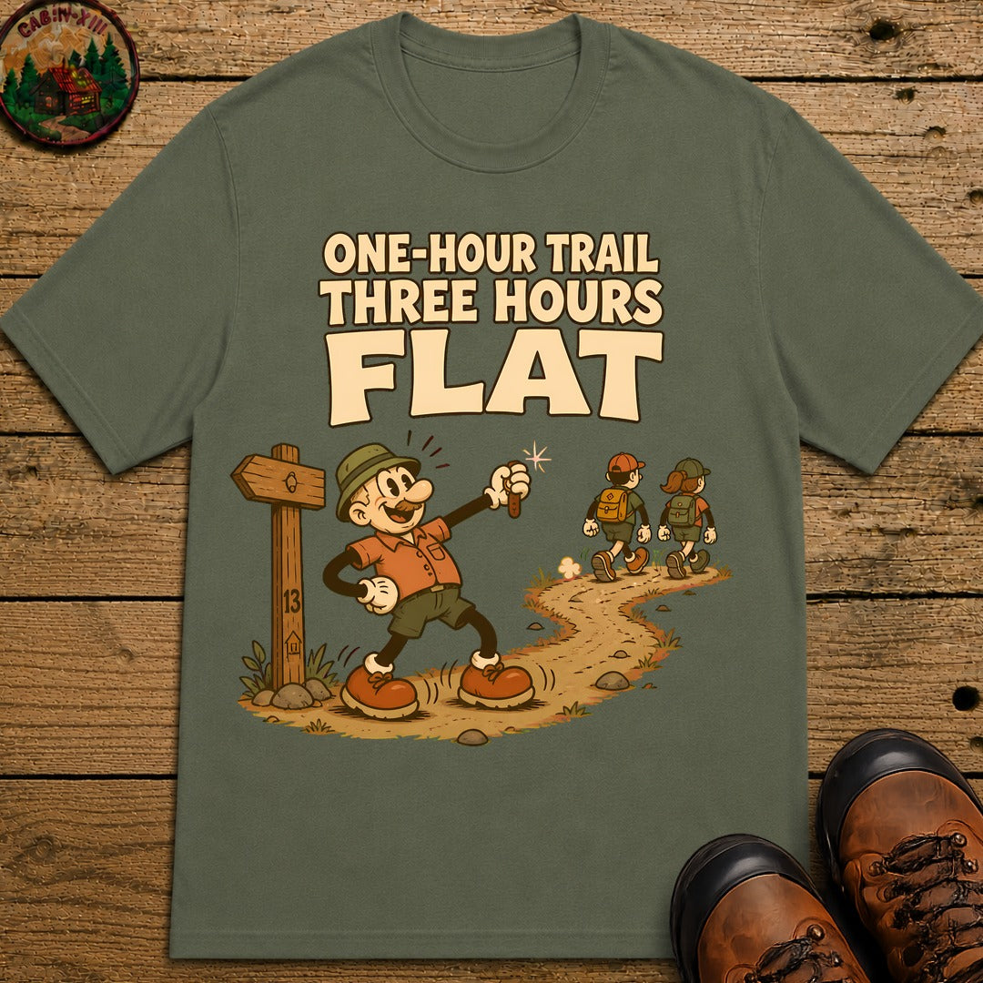 One Hour Trail T-Shirt - Moss