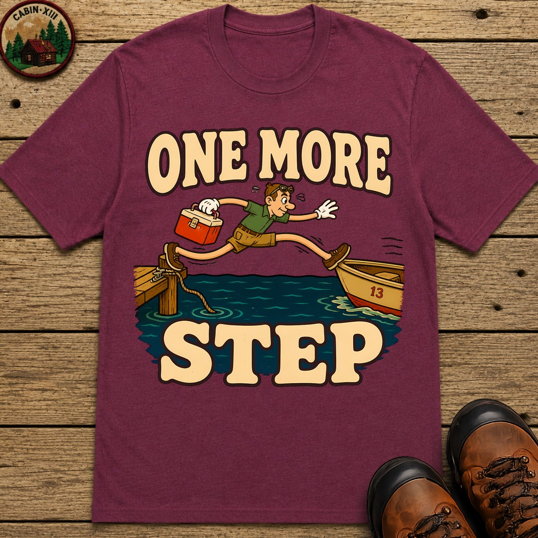 One More Step T-Shirt - Berry