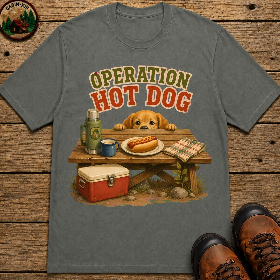 Operation Hot Dog T-Shirt - Pepper