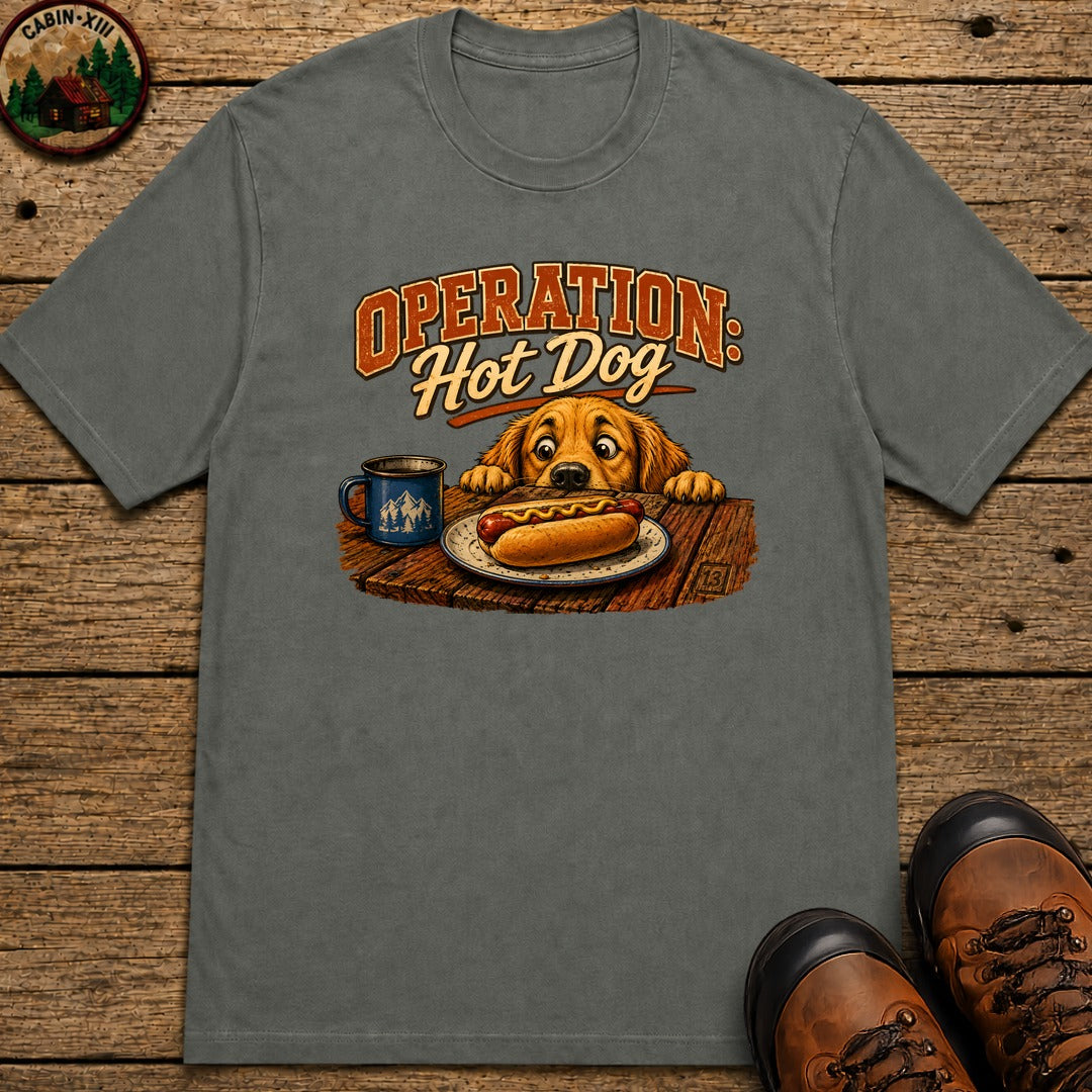 Operation Hot Dog T-Shirt - Pepper