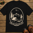 Order Of The Snore Badge T Shirt - Black