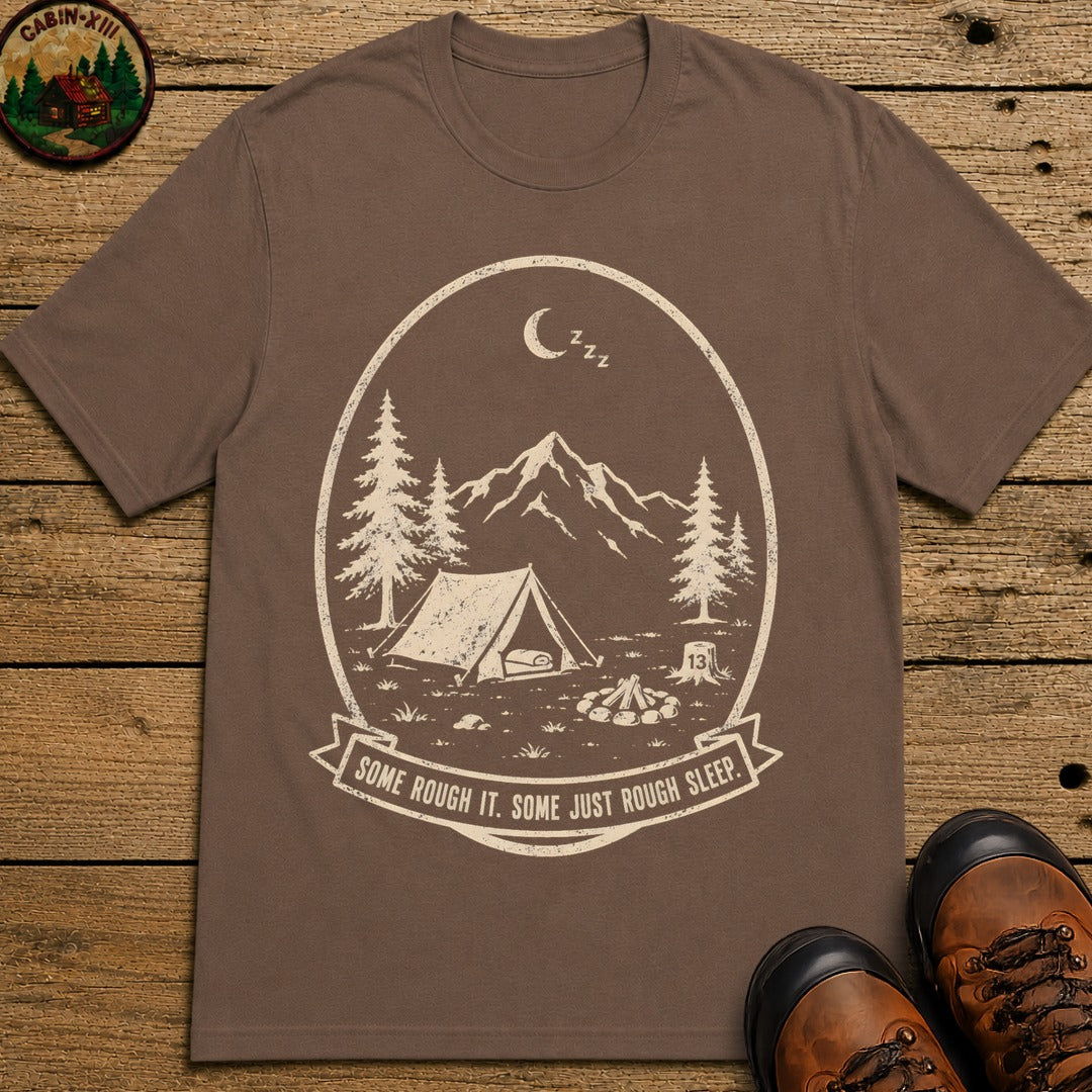 Order Of The Snore Badge T Shirt - Espresso
