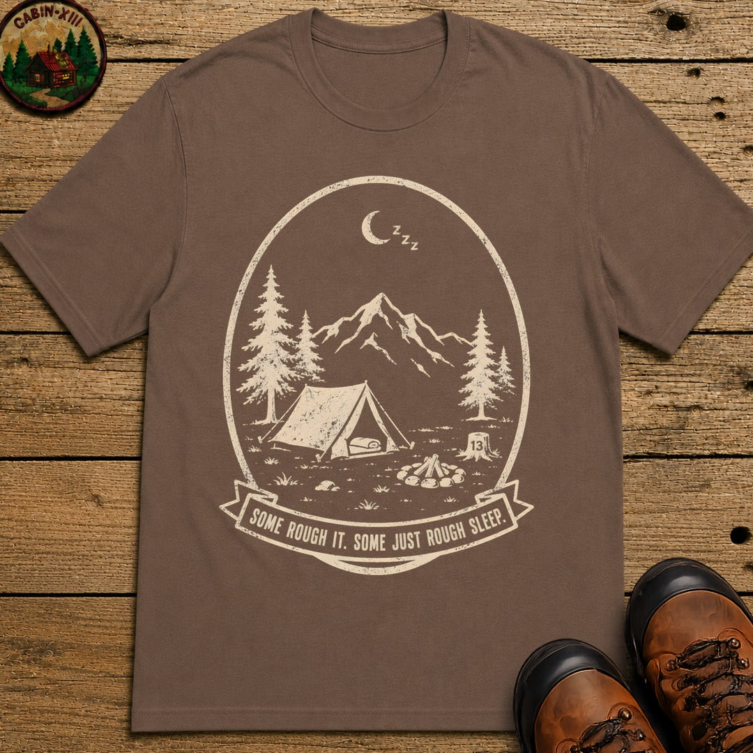 Order Of The Snore Badge T Shirt - Espresso
