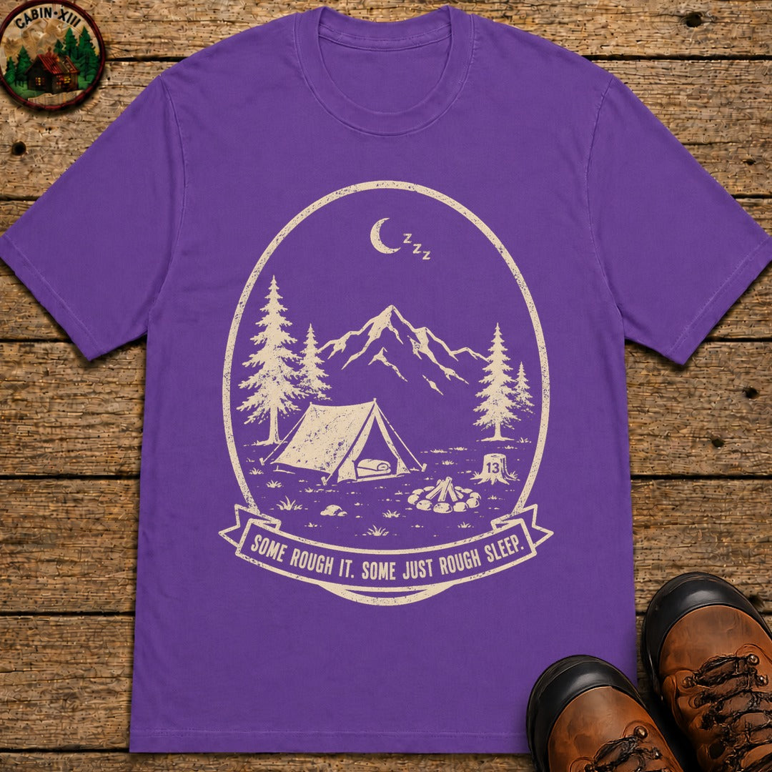 Order Of The Snore Badge T Shirt - Grape