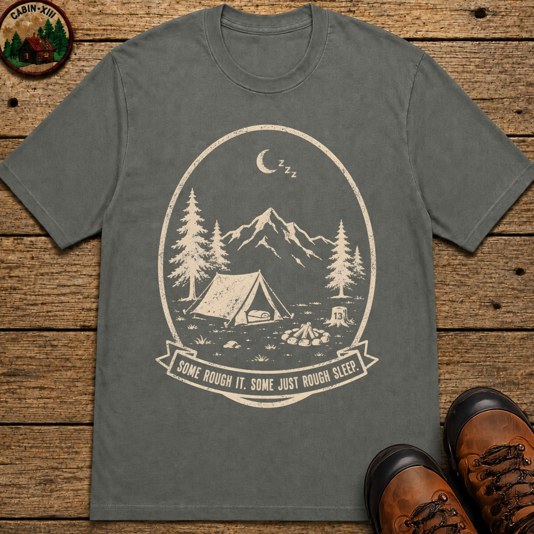Order Of The Snore Badge T Shirt - Pepper