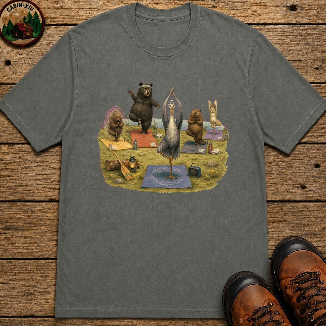 Outdoor Yoga T-Shirt - Pepper