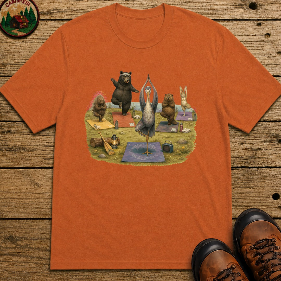 Outdoor Yoga T-Shirt - Yam