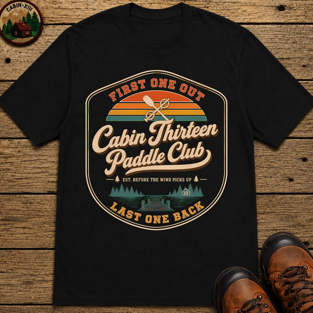 Paddle Club T-Shirt - Black