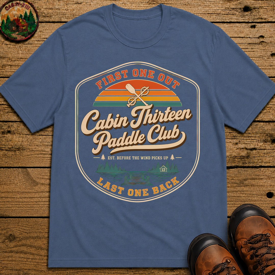 Paddle Club T-Shirt - Blue Jean