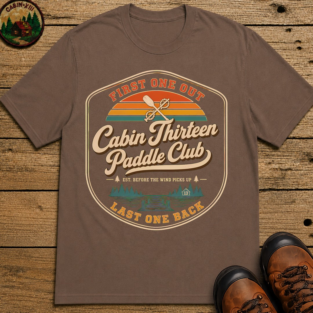 Paddle Club T-Shirt - Espresso