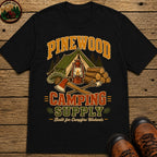 Pinewood Camping Supply T-Shirt - Black