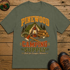 Pinewood Camping Supply T-Shirt - Moss