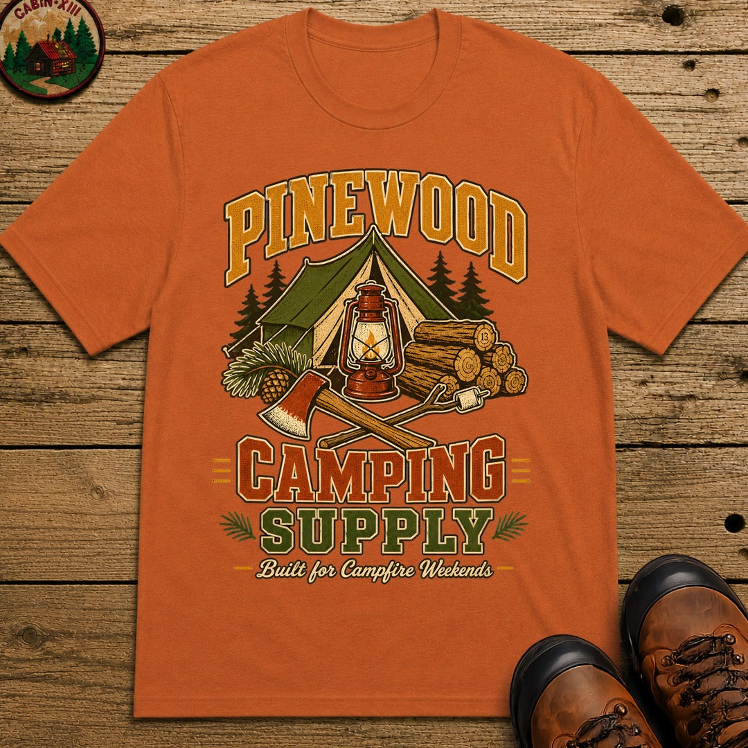 Pinewood Camping Supply T-Shirt - Yam