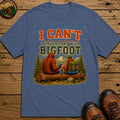 Plans With Bigfoot T-Shirt - Blue Jean