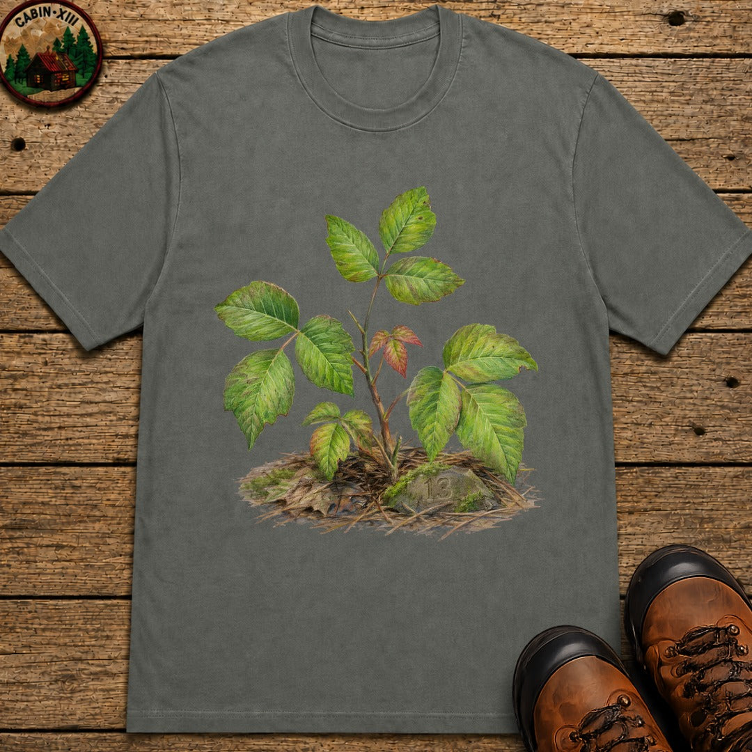 Poison Ivy Colored Pencil T-Shirt - Pepper