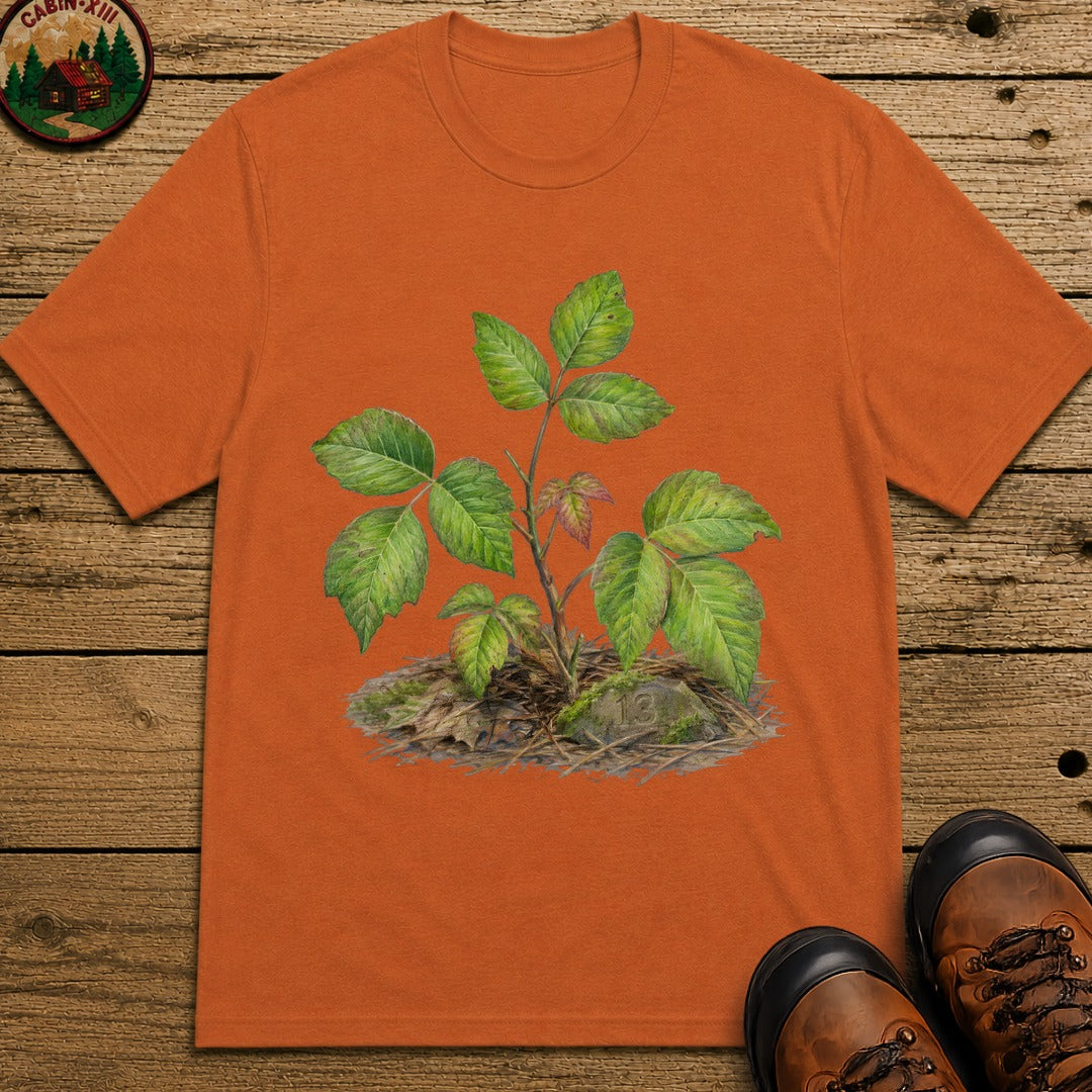 Poison Ivy Colored Pencil T-Shirt - Yam
