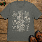 Poison Ivy Identification Sketch T-Shirt - Pepper