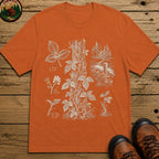 Poison Ivy Identification Sketch T-Shirt - Yam