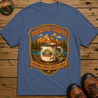 Premium Camper T-Shirt - Blue Jean