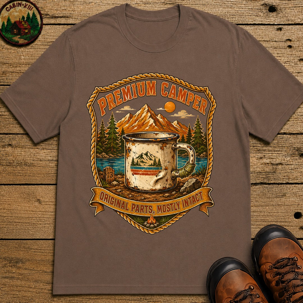 Premium Camper T-Shirt - Espresso
