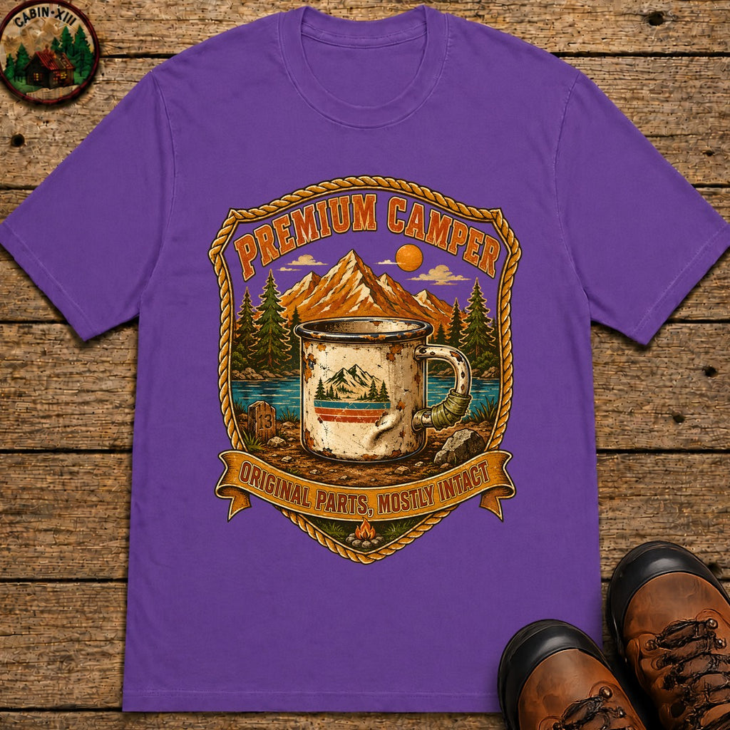 Premium Camper T-Shirt - Grape