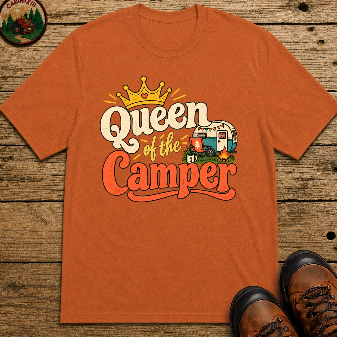 Queen Of The Camper T-Shirt - Yam