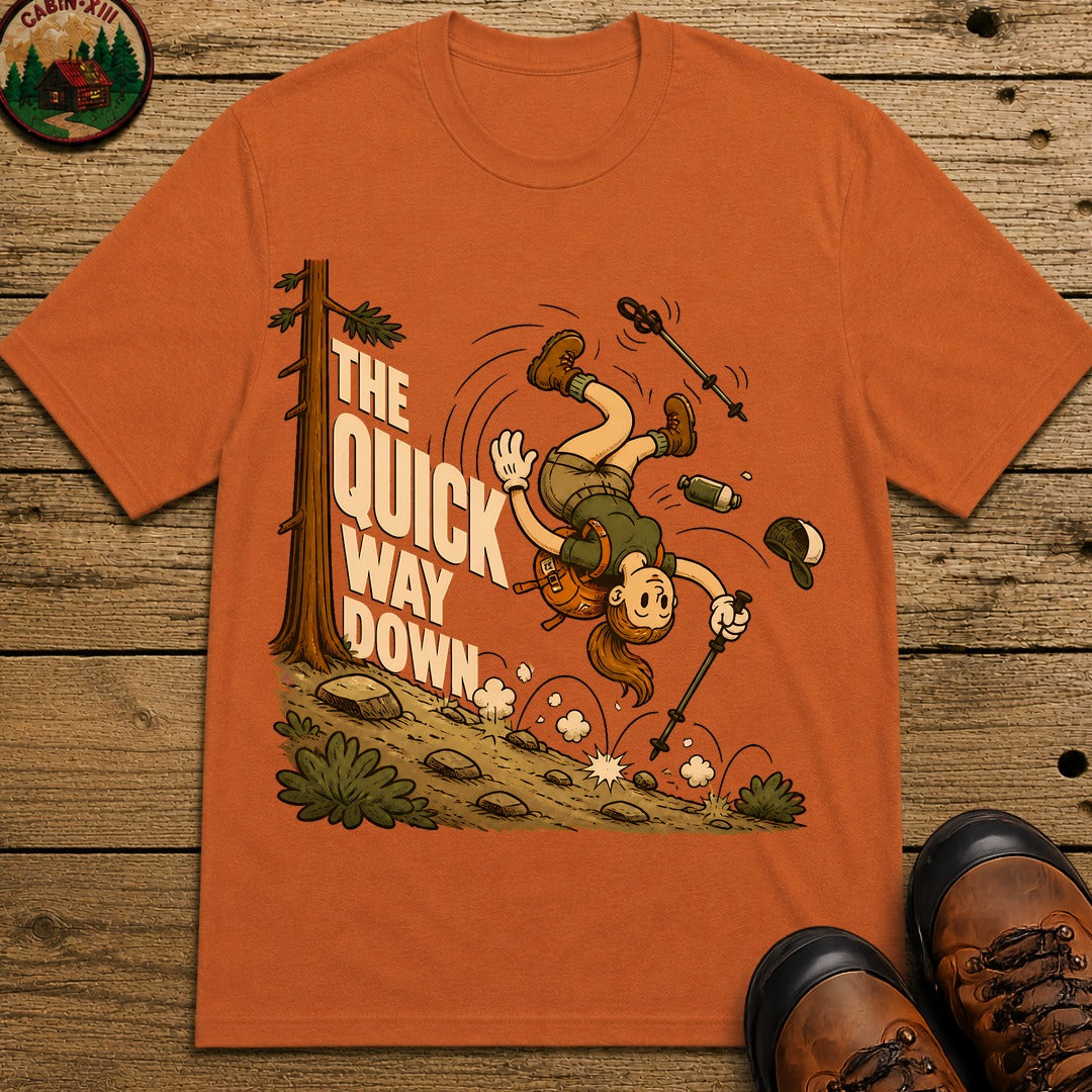 Quick Way Down T-Shirt - Yam